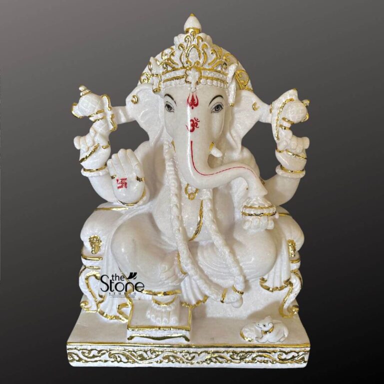 18-inch-marble-Ganesha-statue